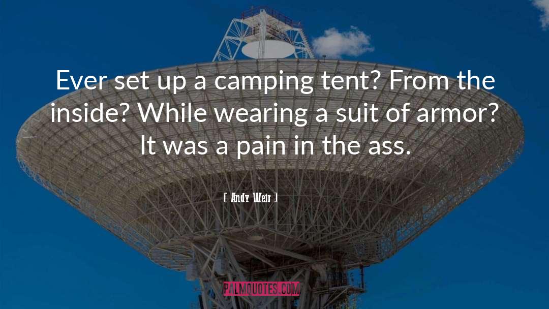 Wearing A Suit quotes by Andy Weir