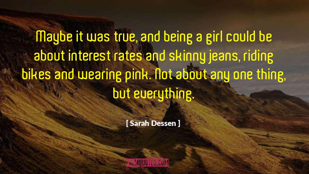 Wearing Pink quotes by Sarah Dessen