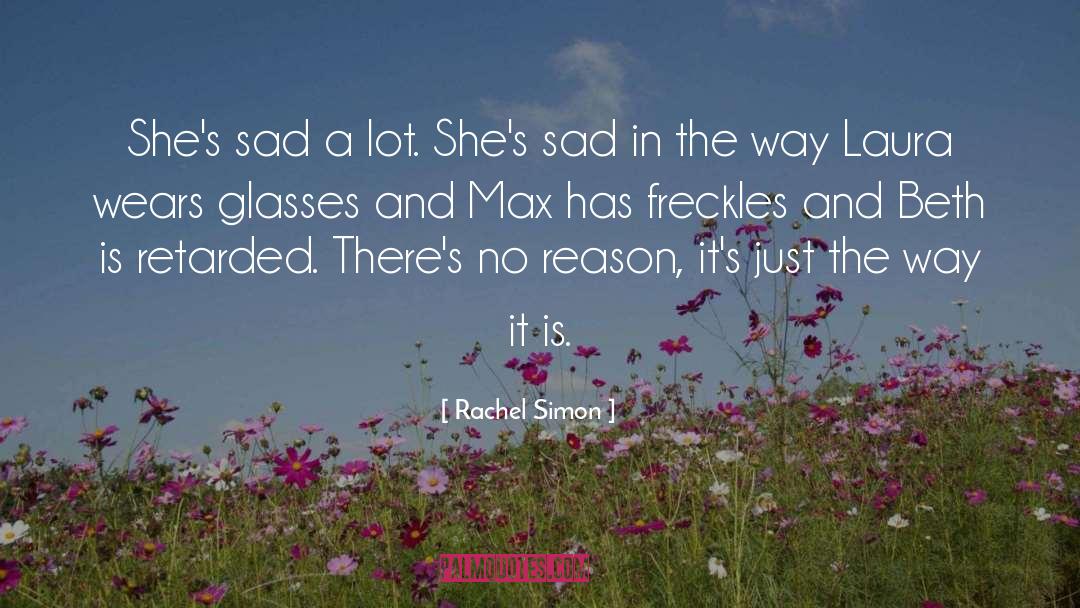 Wears Lipstick quotes by Rachel Simon