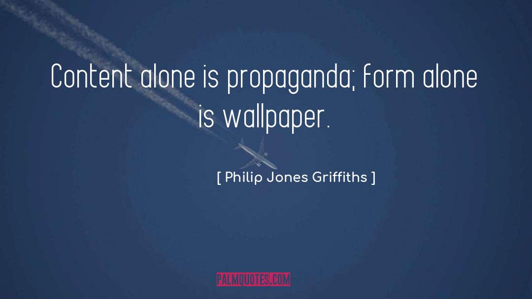 Wearstler Wallpaper quotes by Philip Jones Griffiths
