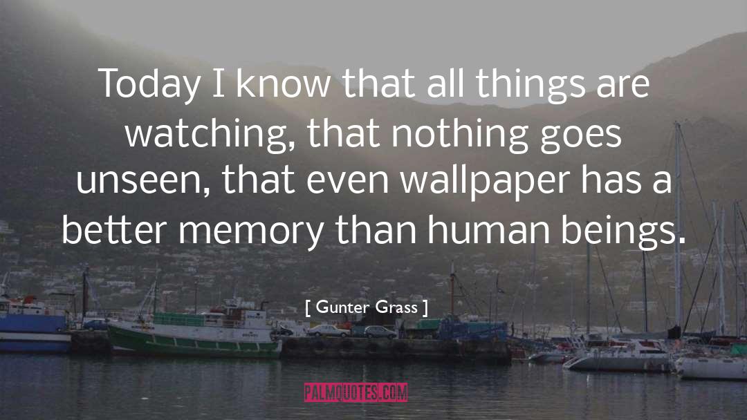 Wearstler Wallpaper quotes by Gunter Grass