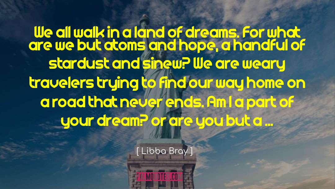 Weary Traveler quotes by Libba Bray