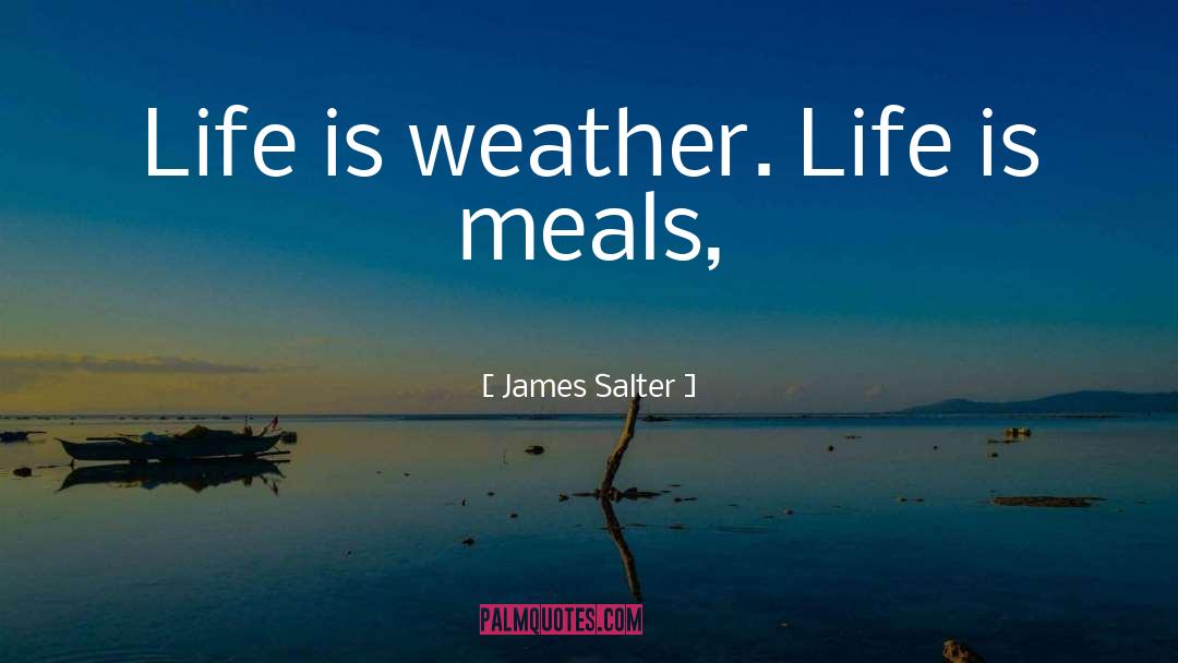 Weather Demand quotes by James Salter