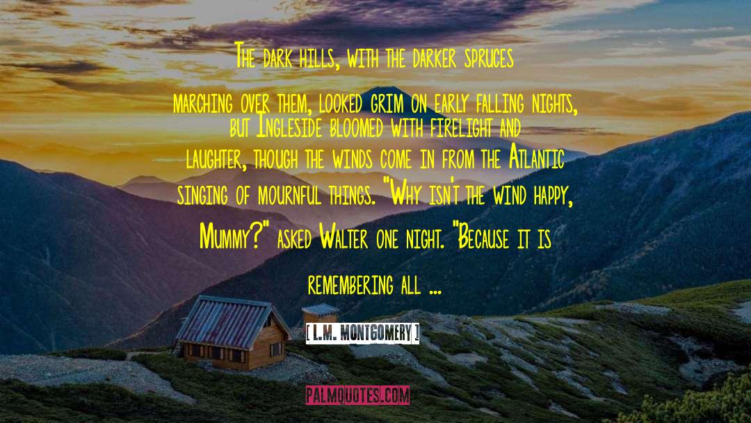 Weather Forecast quotes by L.M. Montgomery