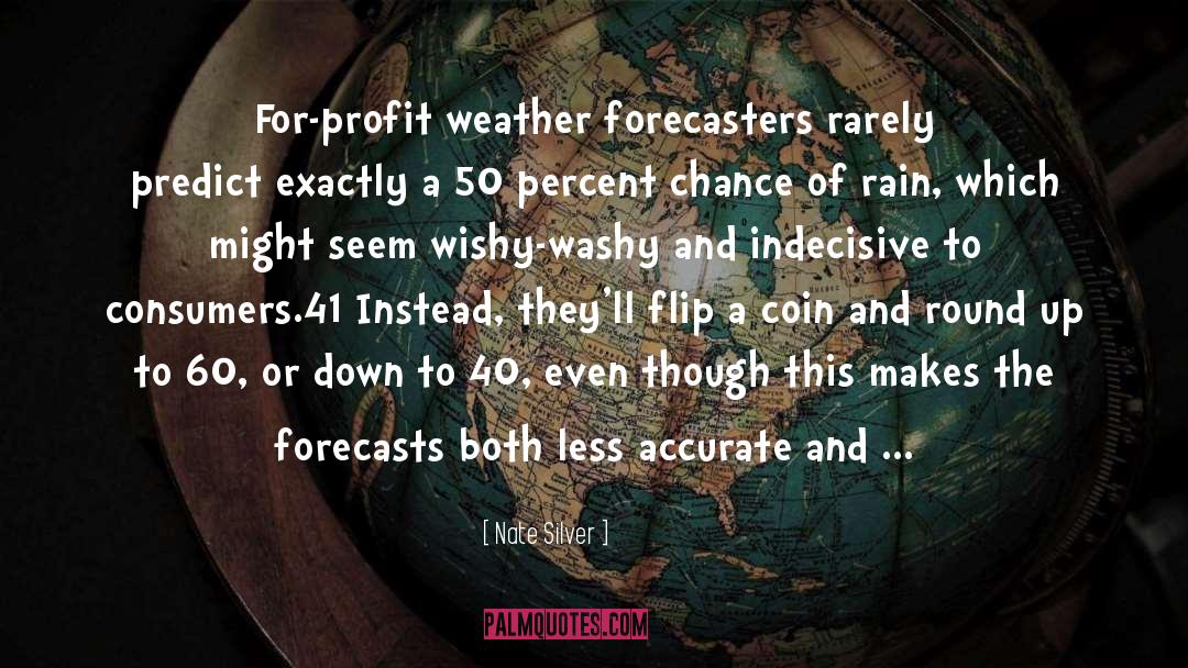 Weather quotes by Nate Silver