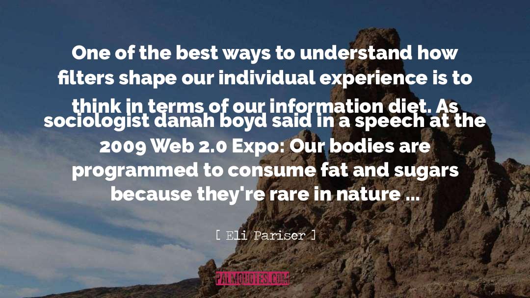 Web 2 0 quotes by Eli Pariser