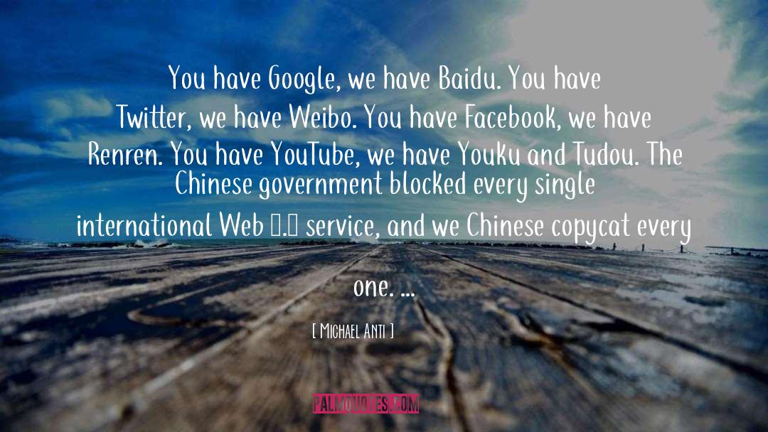 Web 2 0 quotes by Michael Anti