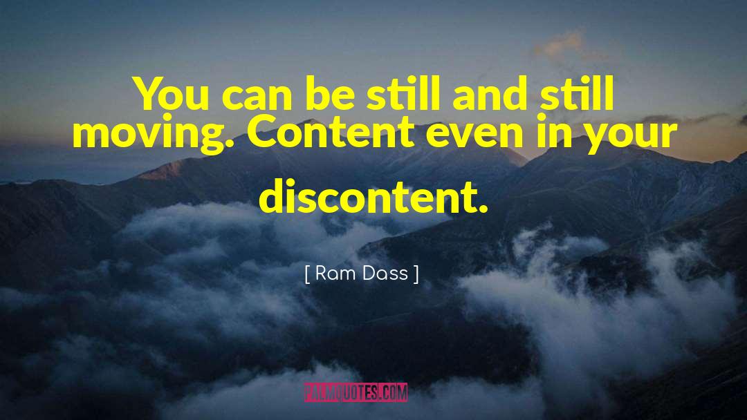 Web Content quotes by Ram Dass