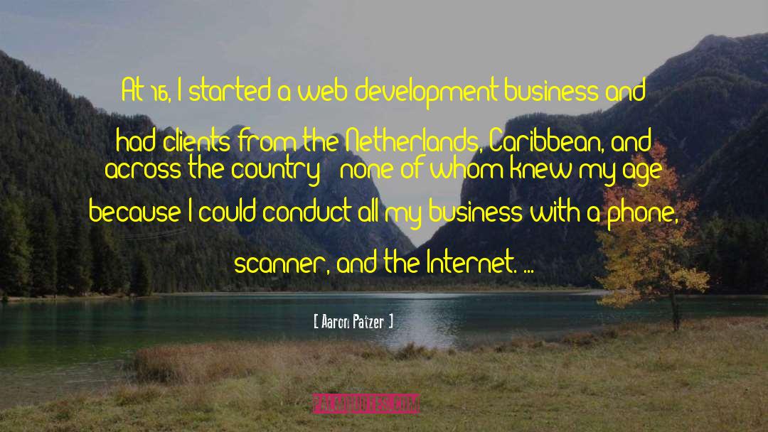 Web Development quotes by Aaron Patzer