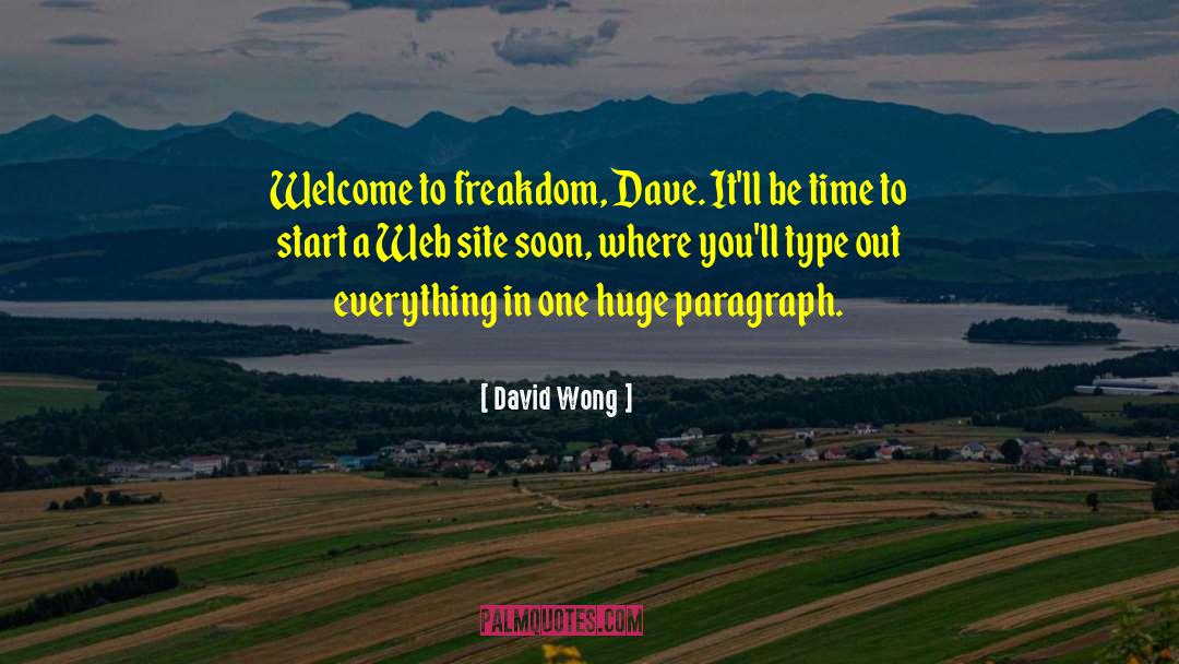 Web Master quotes by David Wong