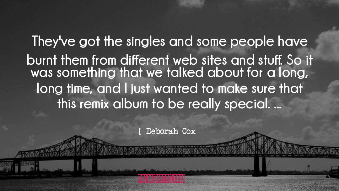 Web quotes by Deborah Cox
