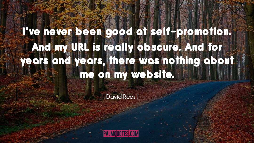 Website quotes by David Rees