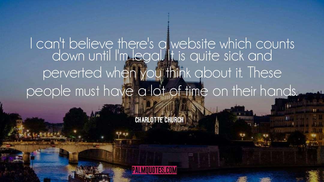 Website quotes by Charlotte Church