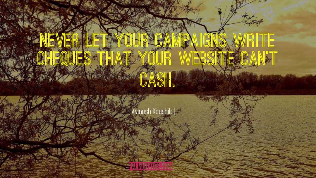 Website quotes by Avinash Kaushik