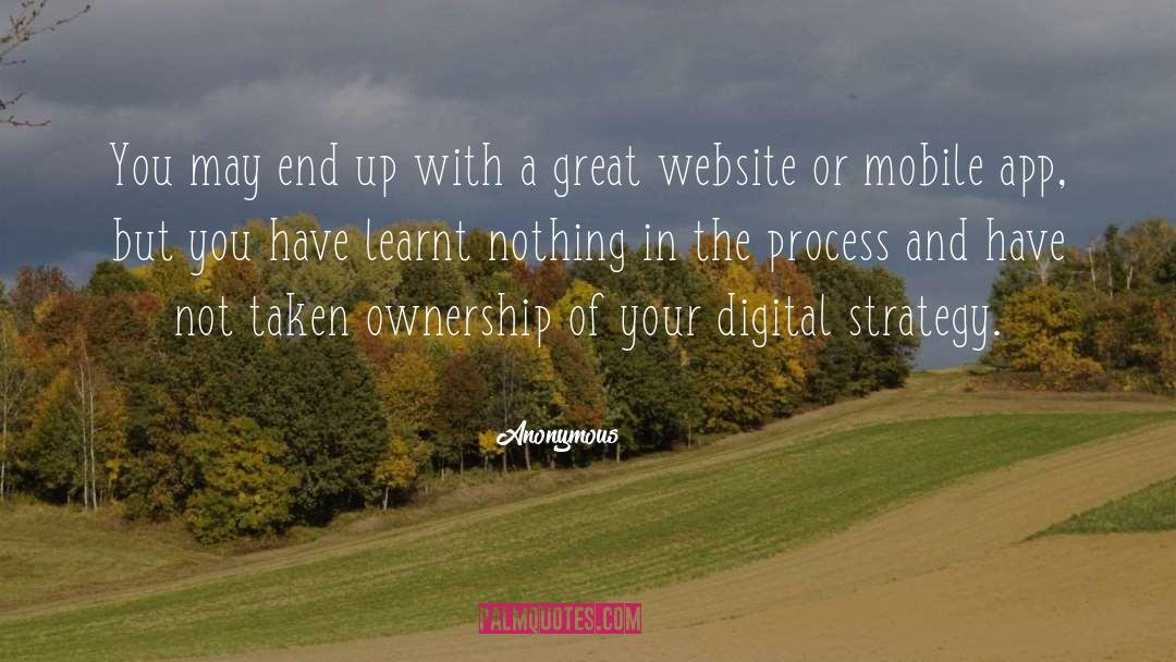 Website quotes by Anonymous