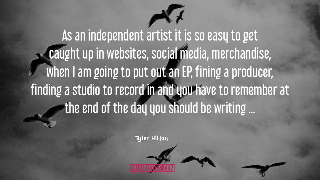 Websites quotes by Tyler Hilton