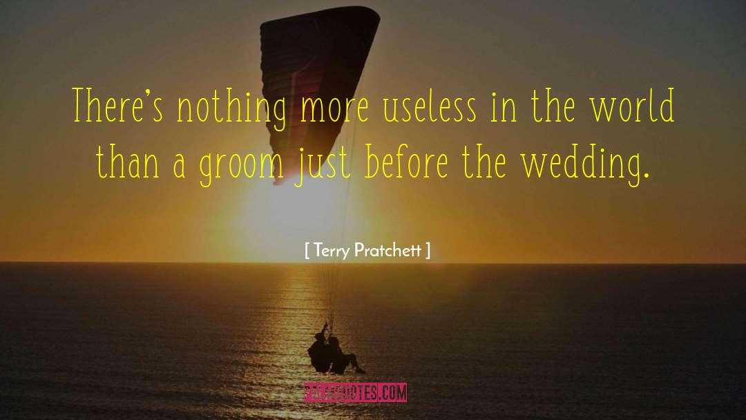 Wedding Advertisement quotes by Terry Pratchett