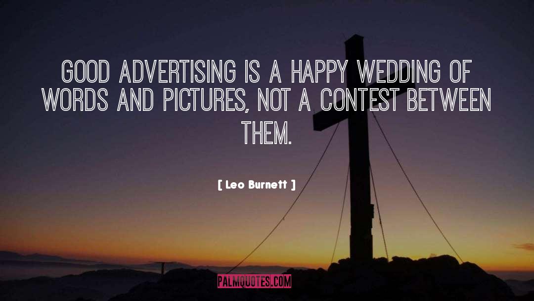 Wedding Anniv quotes by Leo Burnett