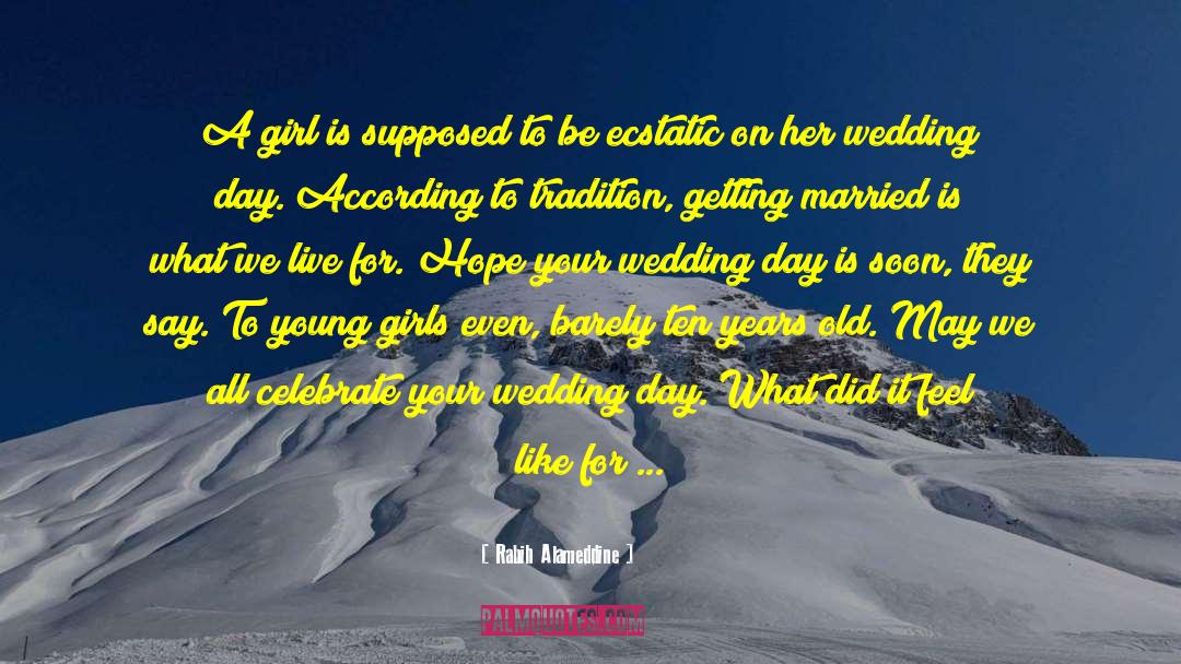 Wedding Day quotes by Rabih Alameddine