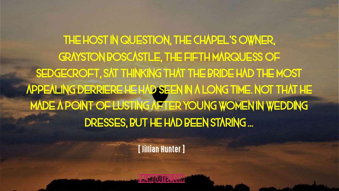 Wedding Dresses quotes by Jillian Hunter