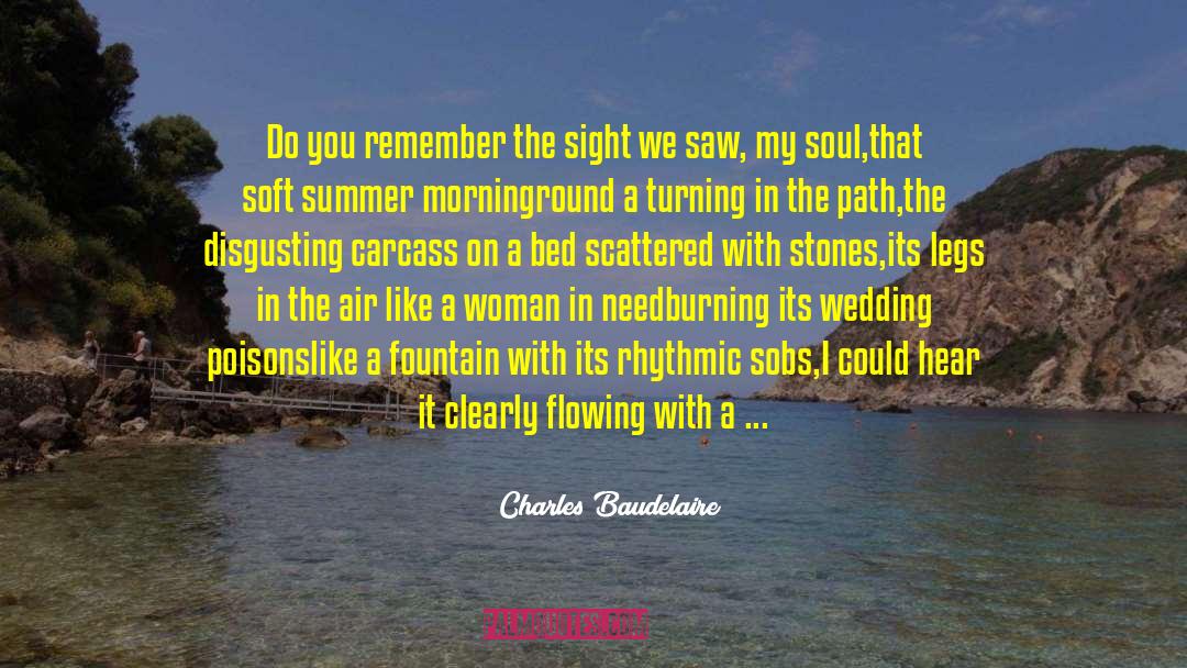 Wedding Marquee quotes by Charles Baudelaire