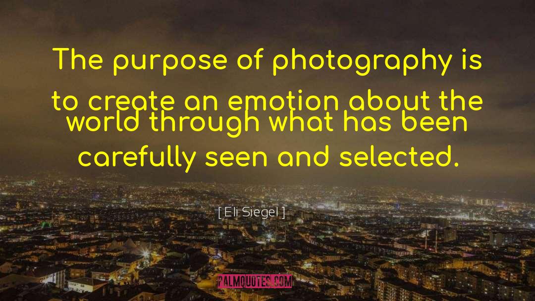 Wedding Photography quotes by Eli Siegel