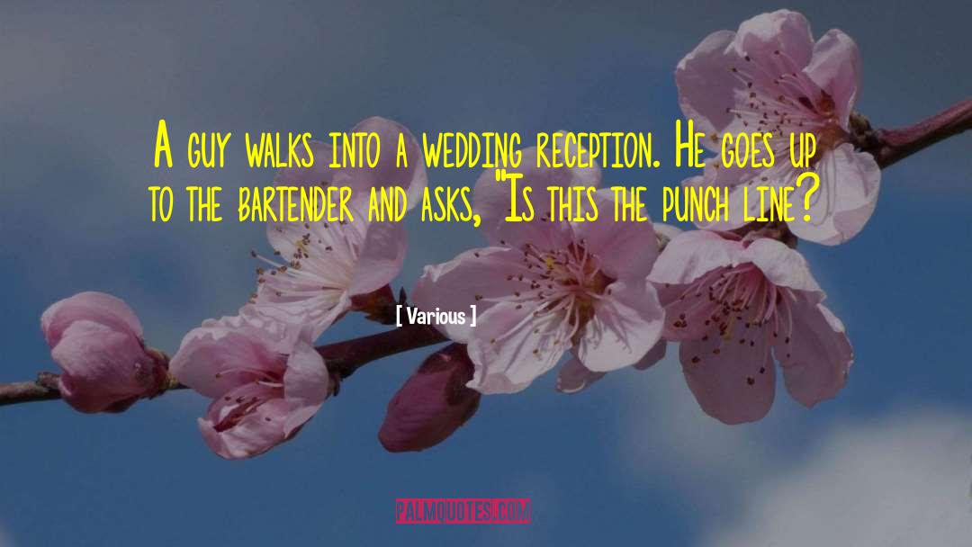 Wedding Reception quotes by Various