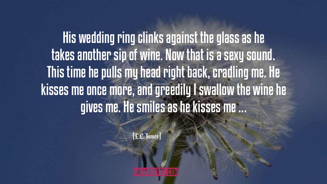 Wedding Ring quotes by E.L. James