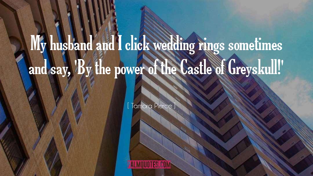 Wedding Rings quotes by Tamora Pierce