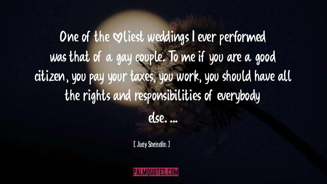 Weddings quotes by Judy Sheindlin