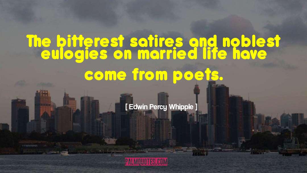 Wedlock quotes by Edwin Percy Whipple
