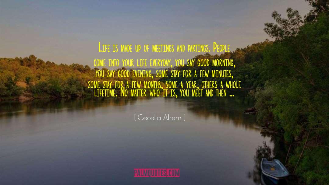 Wednesday Morning quotes by Cecelia Ahern