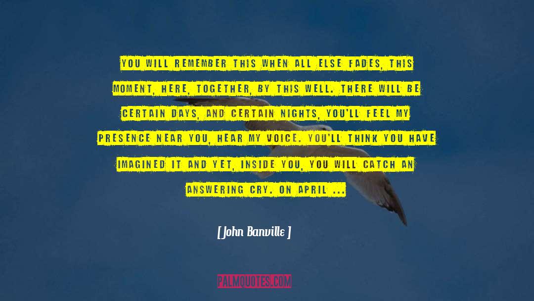 Wednesday Nights quotes by John Banville