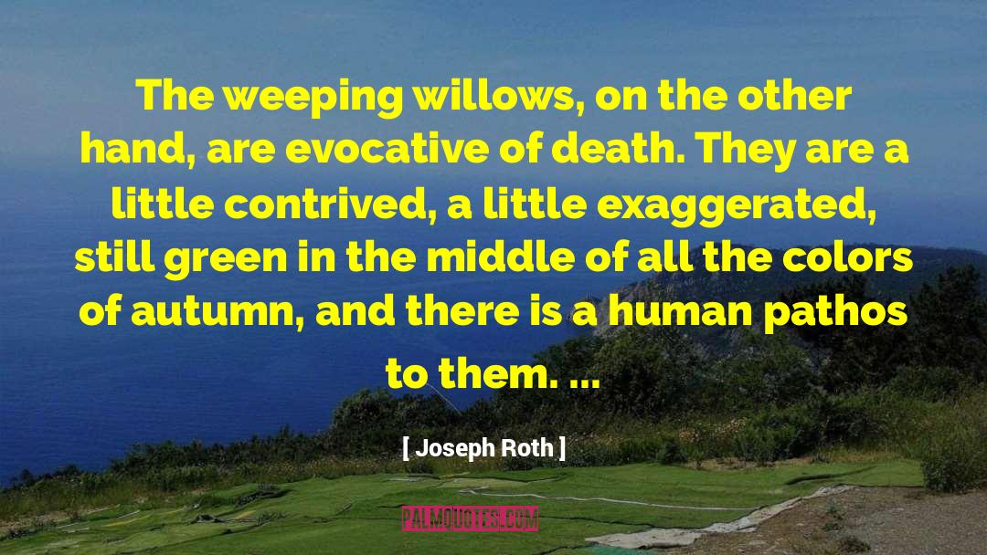 Weeping Willows quotes by Joseph Roth