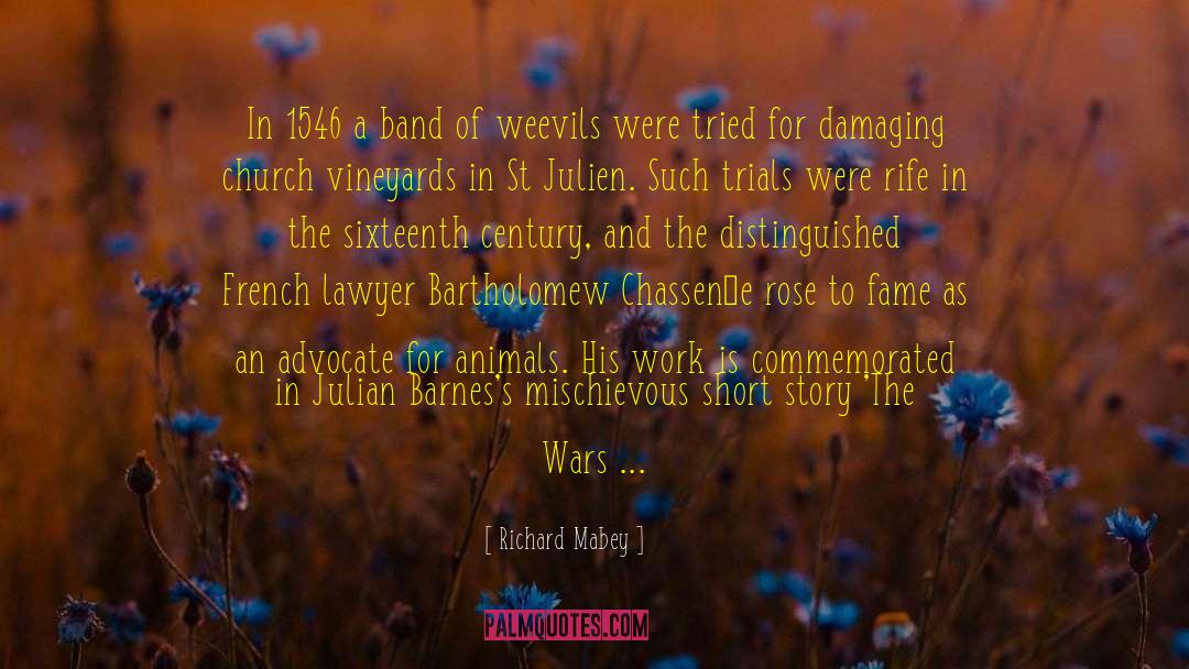 Weevils quotes by Richard Mabey