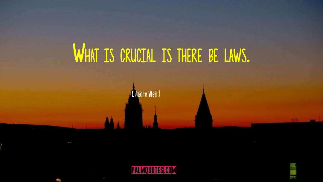 Wegmann Law quotes by Andre Weil