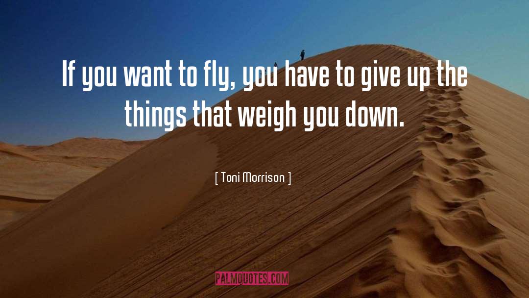 Weigh quotes by Toni Morrison