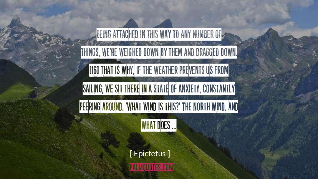 Weighed quotes by Epictetus