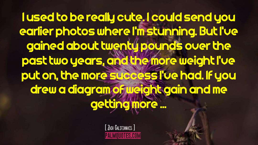 Weight Gain quotes by Zach Galifianakis