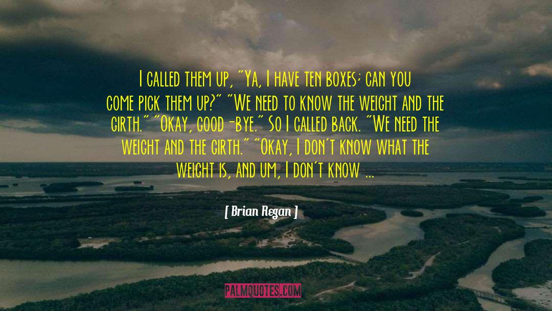 Weight Gain quotes by Brian Regan