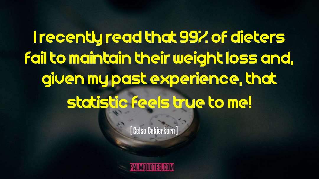 Weight Loss quotes by Celso Cukierkorn