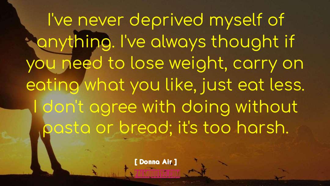 Weight Management quotes by Donna Air