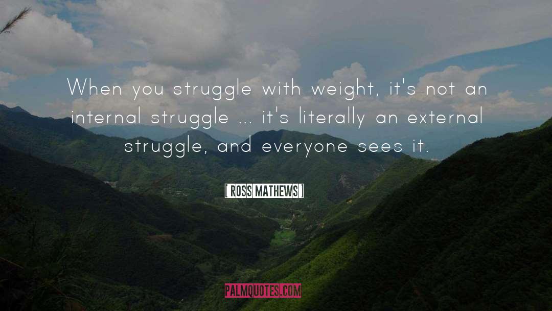 Weight Motivational quotes by Ross Mathews