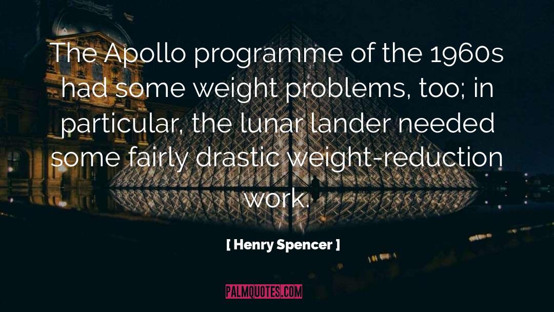 Weight Problems quotes by Henry Spencer