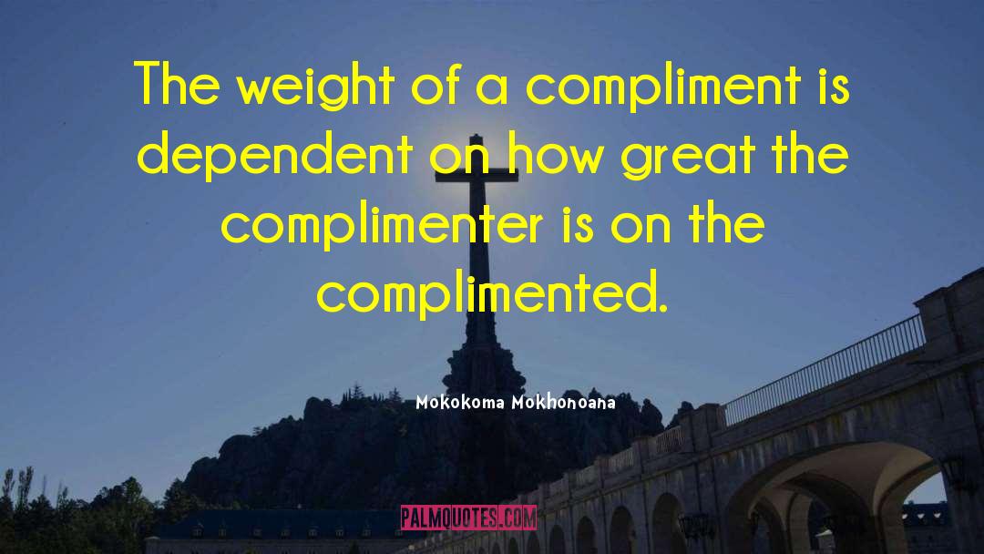 Weight Stigma quotes by Mokokoma Mokhonoana