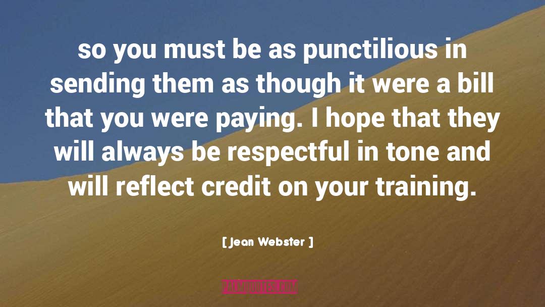 Weight Training quotes by Jean Webster