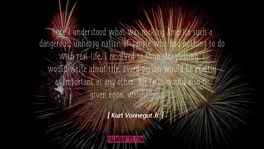 Weightiness quotes by Kurt Vonnegut Jr.