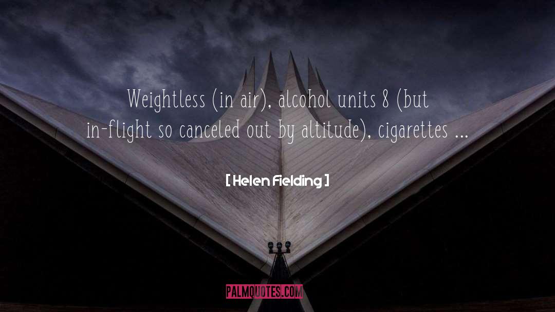 Weightless quotes by Helen Fielding