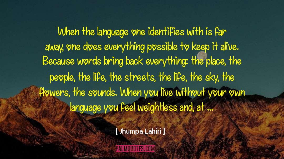 Weightless quotes by Jhumpa Lahiri