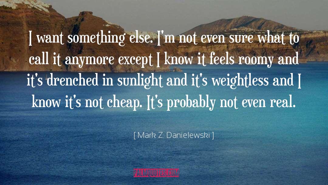 Weightless quotes by Mark Z. Danielewski